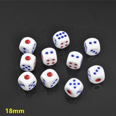 China 100PCS/12-20mm New Materials Judge Lubrication Die Cut Dots DiceBar Nightclub High-Quality Entertainment Red and Blue Die Cut 12-20mm for sale