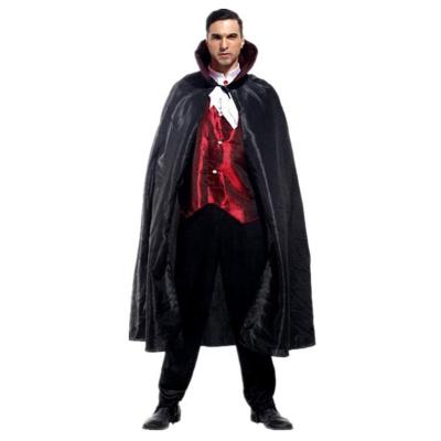 China The Prop Vampire Costume Halloween Adult Stage Costumes Shirt Cap Pants 3-Piece Classic Film And Television Drama Role Playing Clothes for sale