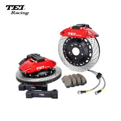 Chine P4-EXPLORE TEI Racing Kit de gros frein Frein de stationnement électronique intégré pour roue arrière Étrier à 4 pistons à vendre