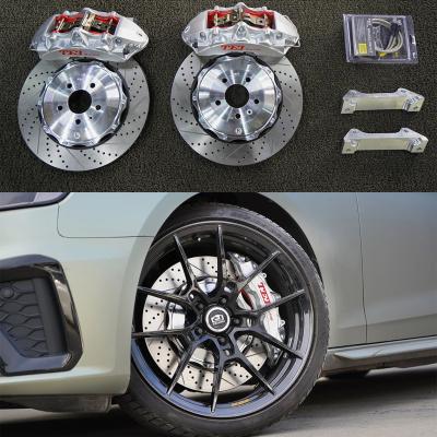 China Front BBK Audi Big Brake Kit For A4 B9 19 Inch 6 Piston Caliper Brake Kit With 378*32 Mm Rotor for sale