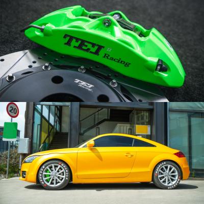 Китай Audi TT / TT RS Передний BBK Большой тормозной комплект 4 поршневых кованых суппорта из двух частей с дисковым ротором 17-дюймовый автомобиль продается