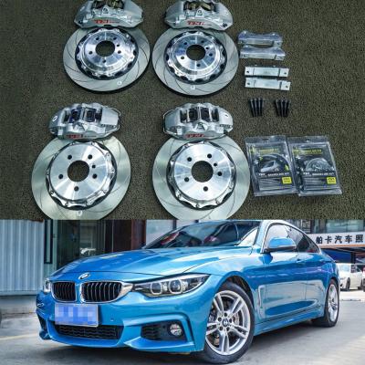 China Alloy BMW Big Brake Kit For 4 Series 18 Inch Car Rim Front And Rear 4 Piston Brake Kit Auto Brake System for sale