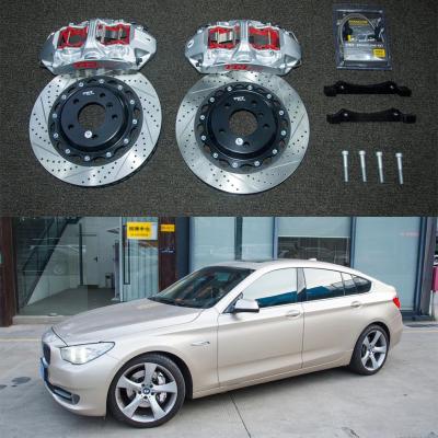 China 7075 Aluminum BMW Big Brake Kit For 5 Series GT 18 Inch Car Rim Front 6 Piston Brake Kit Auto Brake System for sale