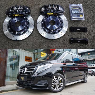 China BBK Mercedes Big Brake kit V Class V260 18 Inch Car Rim Front 6 Piston Piston Caliper Brake Kit Auto Brake for sale