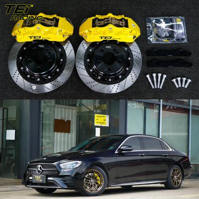 China Front P60NS 6 Pot Caliper And Rear P4-explore 4 Pot Caliper Big Brake KIt For Mercedes-Benz E300h 18 Inch Car Rim for sale