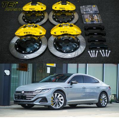 Cina Frontale 6 pistoni e posteriore 4 pistoni calibro BBK sistema di frenatura automatica per Volkswagen CC 19 pollici cerchiera in vendita