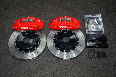 China Cuatro pistón TEI Racing Big Brake Kit para la rueda de Toyota RAV4 Front Wheel 18inch en venta