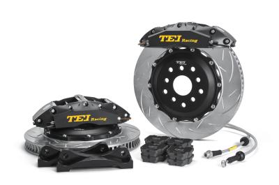 China TEI Racing Big Brake Kit 4 Piston Forged Caliper P40 Super For Subaru WRX BRZ for sale