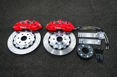 Κίνα TEI Racing BBK P60NS 6 Πιστόν πλασμένο δύο κομμάτια Caliper Brake Kit για Cadillac XT5 19 ιντσών μπροστινό τροχό προς πώληση