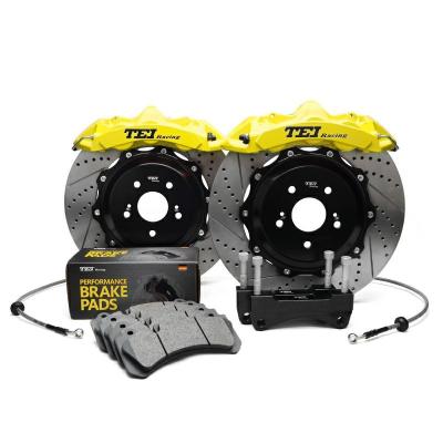 China High Perfomance Brake Calipers Hydraulic Brake 6 Piston Big Brake Kit For Audi A4 for sale