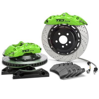 China Big Brake Kit Front Rear Brake Caliper Rear E-BRAKE Green Caliper For AUDI Q5 201-2021 19/20