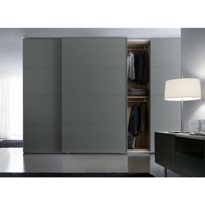 China (Others) Latest Adjustable Bedroom Furniture Designs MDF 2 Doors Sliding Wardrobes for sale