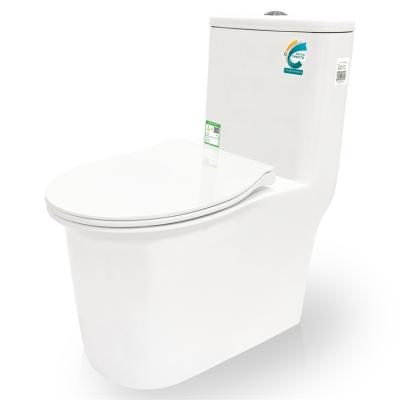 China High Quality Sanitary Ware One Piece Cistern Home Hotel Bathroom Hidden Flush Toilet WC for sale