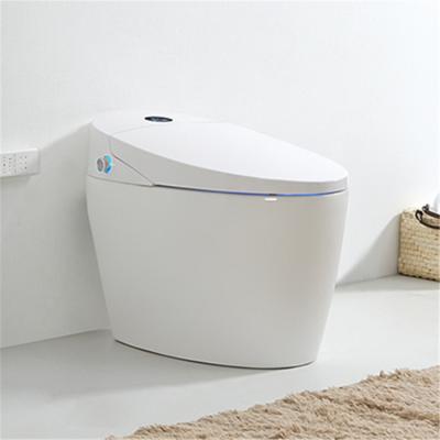 China Automatic Operation New Design Fashion Automatic Bidet Heat Flush Intelligent Electronic Smart Toilet With Remote for sale