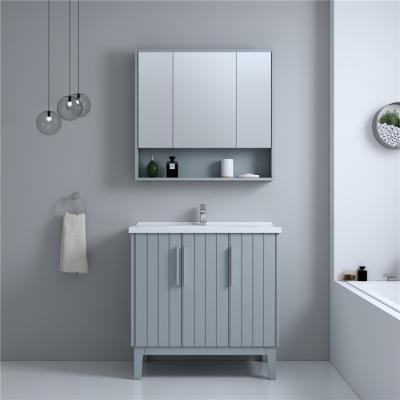 China New Design Luxury Modern French Vanity Vanities Modern Bathroom Vanities With Mirror for sale