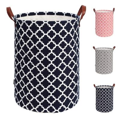 China Folding Modern style laundry basket with handle foldable laundry basket for sale