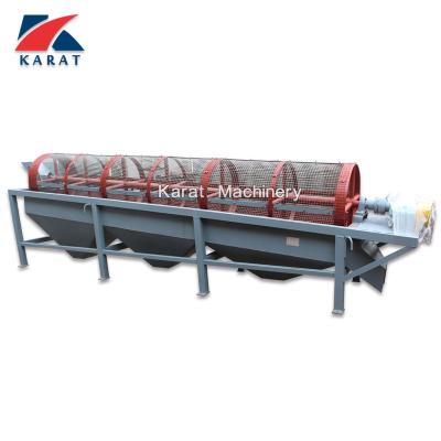 China Ore sand gravel trommel gold washing plant drum screen for sale