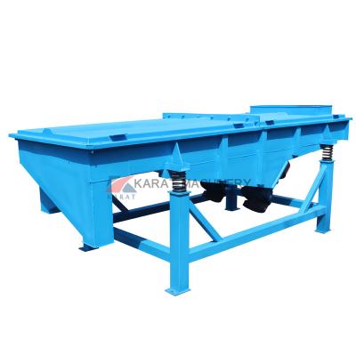 China Ore Stainless Steel Linear Sifting Machine Small Vibrating Screen for sale