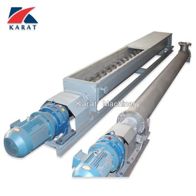 China High Capacity Heat Resistant Sawdust Screw Conveyor Machine for sale