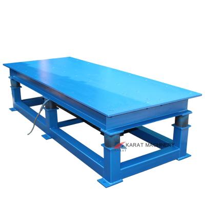 China Molds Casts Vibrating Tabletop Concrete For Paver for sale