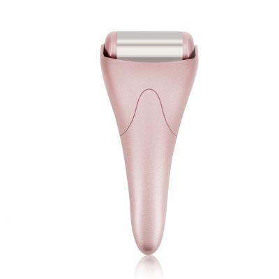 China Amazon Hot Selling Anti-Puffiness Skin Cooling Dermaroller Face Body Massager Stainless Steel ICE Roller for Face Soothe and Sun-bleached Repair for sale