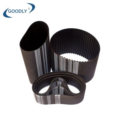 China Linear positioning belt T10 rubber T5 L black industrial toothed belt sleeve timig manufacturer for sale