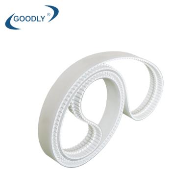 China Polyurethane Rope ATG10 Seamless PU Coating Seamless Steel Synchronous Belt for Glass Industry for sale