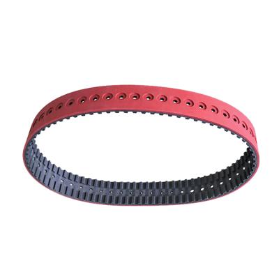 China Shops T10-780 seamless printing vulcanized coating rubber vacuum pulling film down belt for vertical packing machine for sale