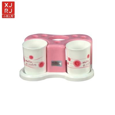 China Sustainable Hot Selling Plastic Bathroom Accessories Toothbrush Holder Toothbrush Holder for sale