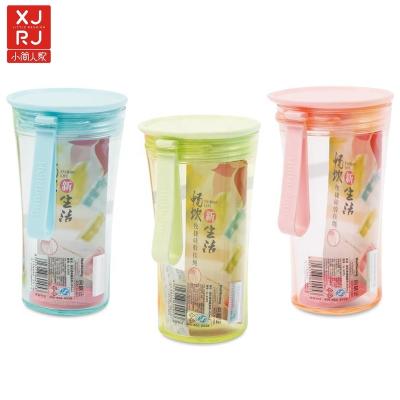 China Promotional 500ml Free Viable Custom Water Bottle BPA Plastic Water Bottles With Handle for sale