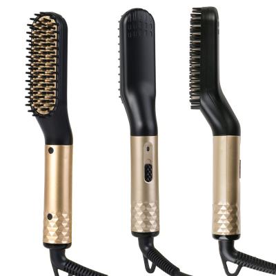 China HOT SELLING Household Beard Comb For Men's Multifunctional Hair Straightening Comb Fast Heating Hair Curler Styling Tools for sale