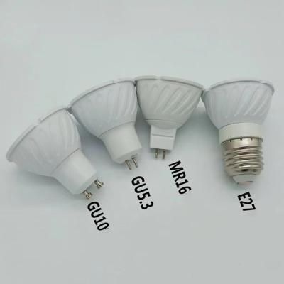 China High efficiency hot sale super bright par led lights GU10 GU5.3 MR16 E27 5w spot led lights for sale