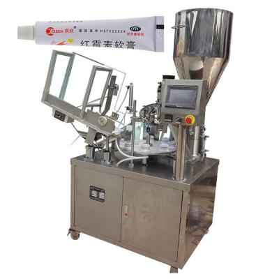 China No tube no ointment automatic facial cream tube filling machine hand filling tube filling sealing machine for sale