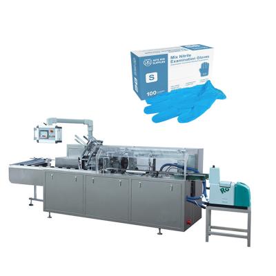 China Food Nitrile Surgical Disposable Glove Machine Fully Automatic Box Cartoning Packing Machine for sale