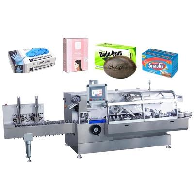 China Automatic Commodity Carton Box Machine Chocolate Bar Ice Pop Incense Stick Box Cartoning Packing Machine for sale