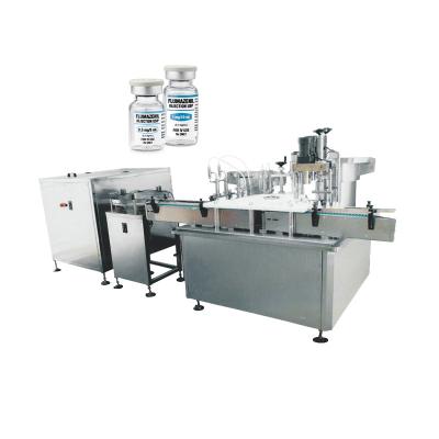 China 2-30ml food small vial glass bottle filling machine pharma bottle screw capping machine for sale