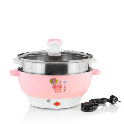 China OEM workable custom hot design stainless steel food steamer multifunctional electric boiling pot cooking pot for sale for sale