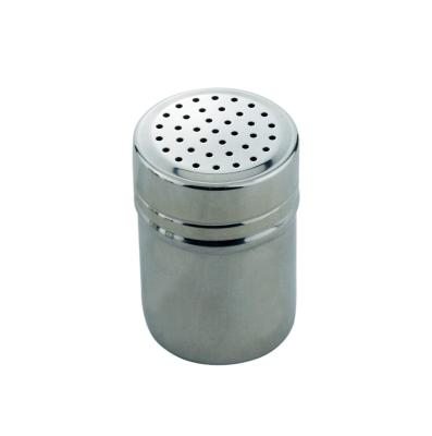 China Sustainable Small Custom Stainless Steel Round Shaped Salt Pepper Shaker for sale