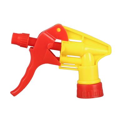 China Non Spill Custom Colors Professional Kitchen Cleaner Plastic Bottle Spray Head Trigger Sprayer for sale