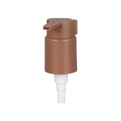 China Non Spill 24mm Plastic Cream Lotion Dispenser Plastic Cosmetic Pump Serum Pump for sale