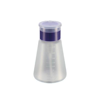 China Non Spill 180ml PE Bottle With Nail Polish Remover Pump 33/410 for sale