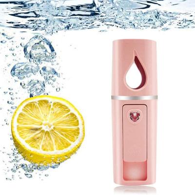 China Hot Selling Moisturizer USB Nano Humidifier Handy Mist Spray Facial Mister for Eyelash Extensions USB Rechargeable Mini Nano Spray for sale