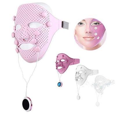 China Face Lift Mask Vibration Massager 3D Face Massage Machine Spa Quality Electric Beauty Facial Mask for sale