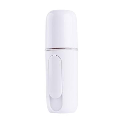 China Mini Facial Steamer 20ml Mist Sprayer Handy Small Moisturizer Humidifier Cool Nano Spray For Face Moisturizing Atomization for sale