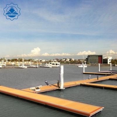 China Boat Speed ​​Boat Supplier Good Quality Yacht Use Floating Dock Marine Pillar On Float Steel Deck For Sale In China Boat Sail Boat Deck for sale