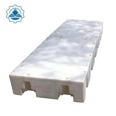 China Plastic Marinas LLDPE Floating Pontoon Deck For Pool Deck for sale