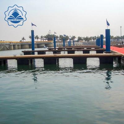 China HDPE Filled EPS Foam Floating Dock For Aluminum Alloy Plastic Floating Dock for sale