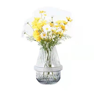 China SHARES Contemporary Wholesale Handmade Giant Glass and Crystal Vases for Home Decor for sale