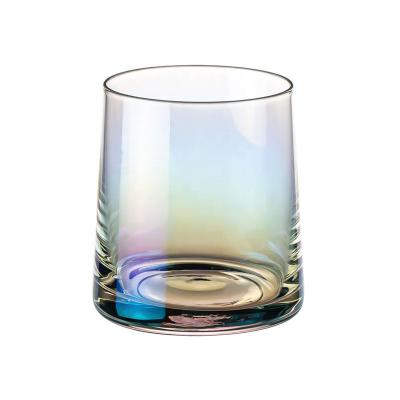 China New Classic/Postmodern Plated Color Whiskey Crystal Glass for sale