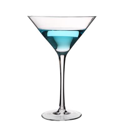 China New 2021 classic/postmodern handblown martini lead-free crystal glass for sale